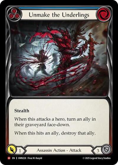 Unmake the Underlings — Omens of the Third Age