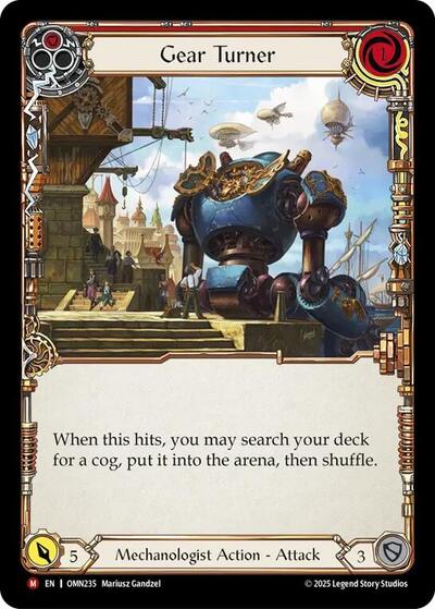 Gear Turner — Omens of the Third Age