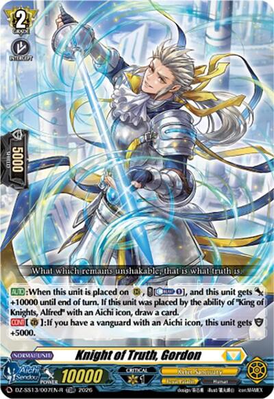 Knight of Truth, Gordon [D-Format] DZ-SS13/007EN-R