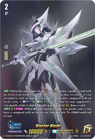 Blaster Blade [D-Format, Aichi Icon] DZ-SS13/15thSP02EN