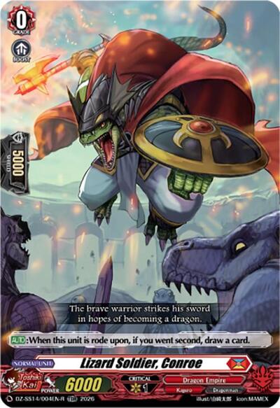 Lizard Soldier, Conroe [D-Format] DZ-SS14/004EN-R