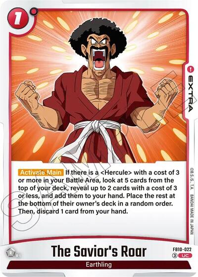 The Savior's Roar (FB10-022) [Fusion World] 