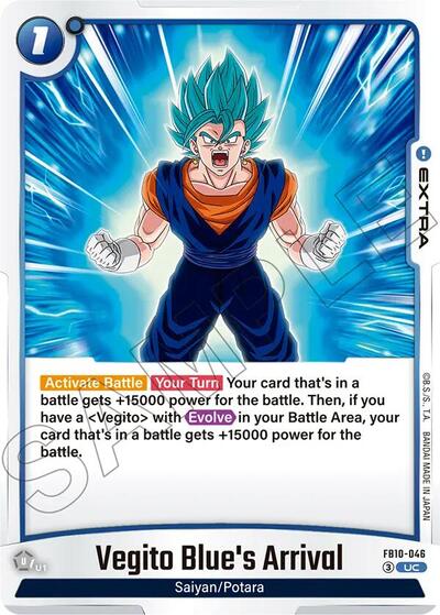 Vegito Blue's Arrival (FB10-046) [Fusion World] 