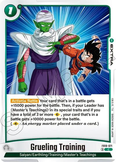 Grueling Training (FB10-071) [Fusion World] 