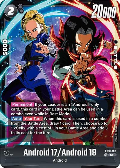 Android 17/Android 18 (FB10-102) [Fusion World] 