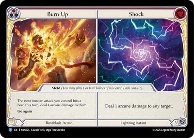 Burn Up // Shock 