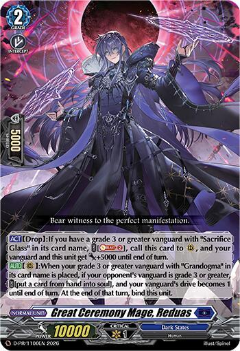 Great Ceremony Mage, Reduas [D-Format] D-PR/1100EN