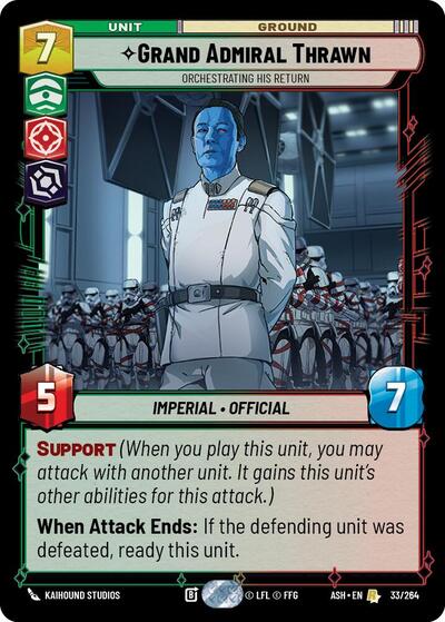 Grand Admiral Thrawn, Orchestrating His Return 