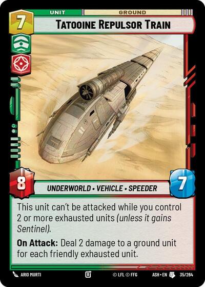 Tatooine Repulsor Train 