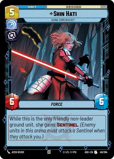 Shin Hati, Going Somewhere? — Ashes of the Empire: Extras: Hyperspace