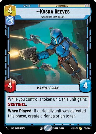 Koska Reeves, Warrior of Mandalore