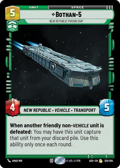 Bothan-5, New Republic Prison Ship 