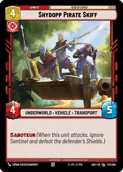 Shydopp Pirate Skiff 