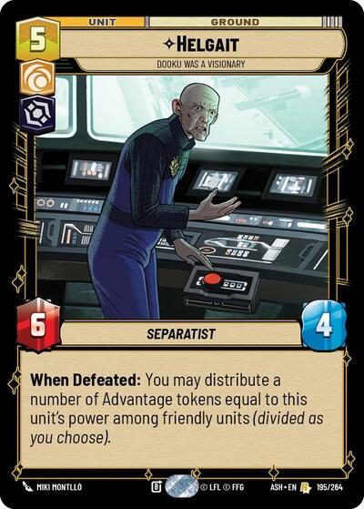 Helgait, Dooku Was a Visionary 