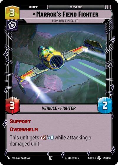 Marrok's Fiend Fighter, Formidable Pursuer 