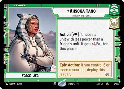 Ahsoka Tano, Trust in the Force 