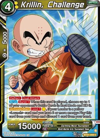 Krillin, Challenge BT31-059