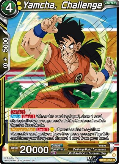Yamcha, Challenge BT31-060