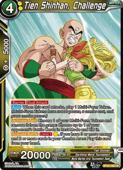 Tien Shinhan, Challenge BT31-061