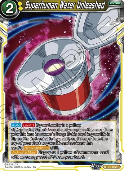 Superhuman Water Unleashed BT31-082