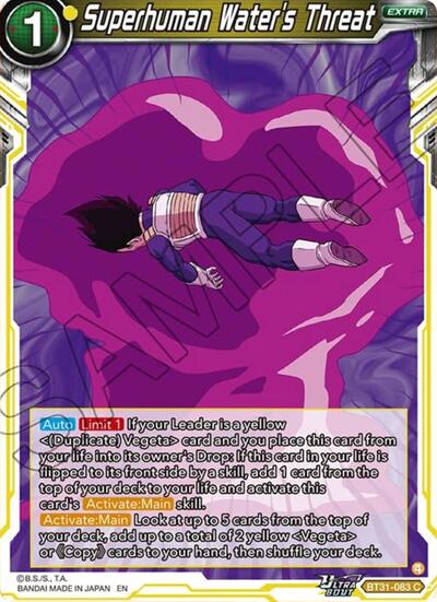 Superhuman Water's Threat BT31-083