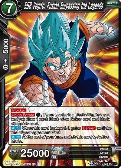 SSB Vegito, Fusion Surpassing the Legends BT31-091