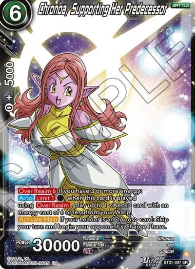 Chronoa, Supporting Her Predecessor BT31-097