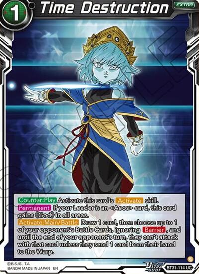 Time Destruction BT31-114