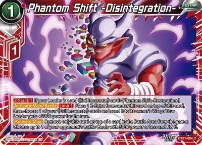 Phantom Shift -Disintegration- BT31-004
