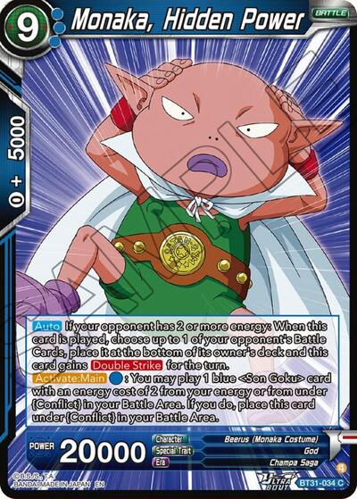Monaka, Hidden Power BT31-034