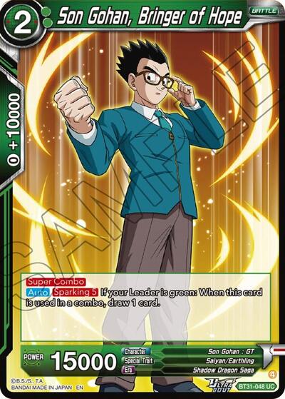 Son Gohan, Bringer of Hope BT31-048