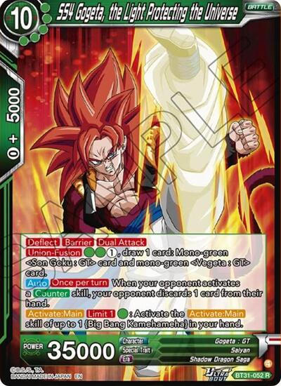 SS4 Gogeta, the Light Protecting the Universe BT31-052