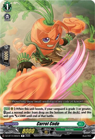 Carrot Code [D-Format] DZ-BT14/065EN