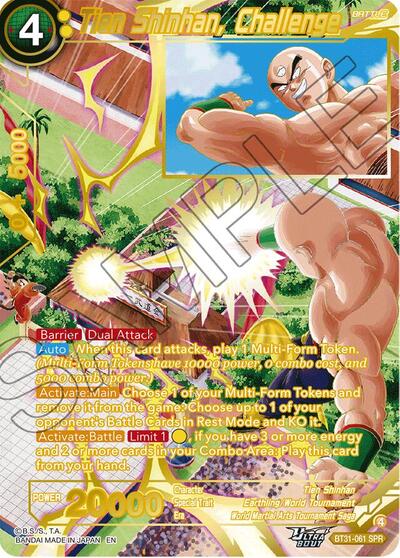 Tien Shinhan, Challenge BT31-061