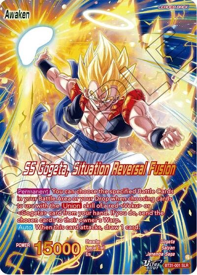 Son Goku & Vegeta // SS Gogeta, Situation Reversal Fusion BT31-001
