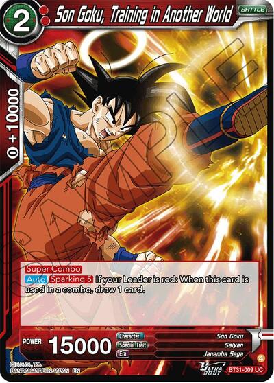 Son Goku, Training in Another World BT31-009