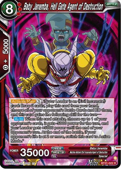 Baby Janemba, Hell Gate Agent of Destruction BT31-022