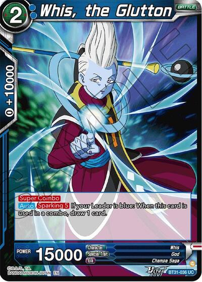 Whis, the Glutton BT31-036