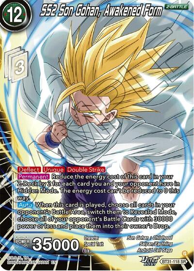 SS2 Son Gohan, Awakened Form BT31-118