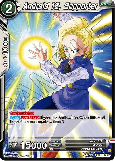 Android 18, Supporter BT31-126