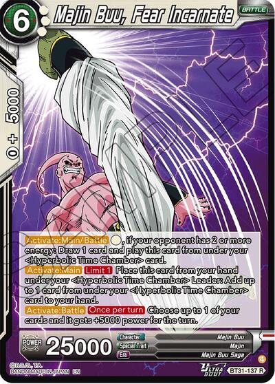 Majin Buu, Fear Incarnate BT31-137