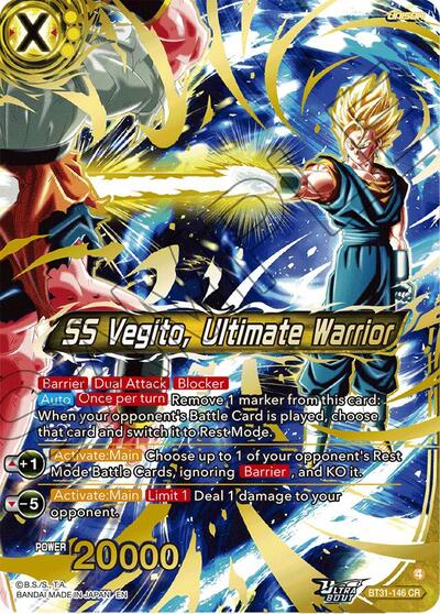 SS Vegito, Ultimate Warrior BT31-146