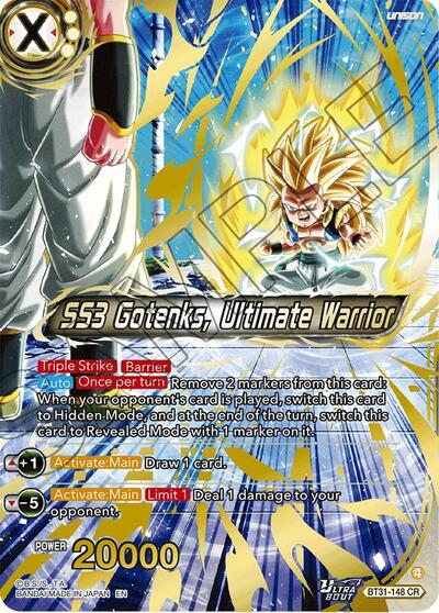 SS3 Gotenks, Ultimate Warrior BT31-148