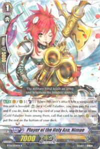 Player of the Holy Axe, Nimue [G Format] BT06/034EN