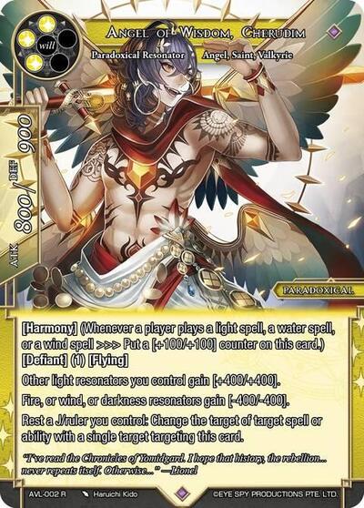 Angel of Wisdom, Cherudim 