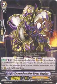 Sacred Guardian Beast, Elephas [G Format] BT06/081EN