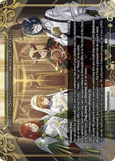 Pact of Saints of the Middle Plateau AVL-095 XR