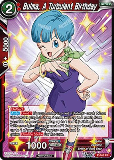 Bulma, A Turbulent Birthday