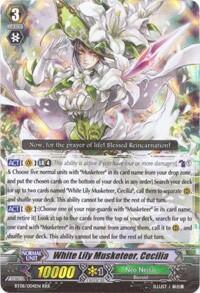 White Lily Musketeer, Cecilia [G Format] BT08/004EN