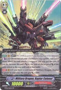 Military Dragon, Raptor Colonel [G Format] BT08/016EN